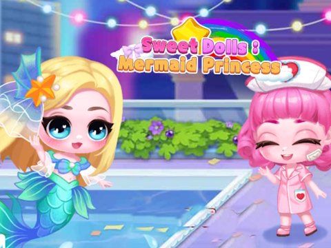 Gioco Bambole dolci: la principessa sirena  in linea