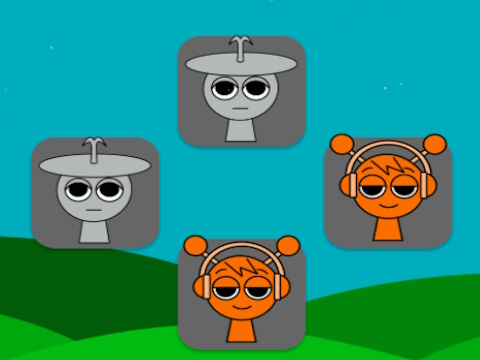 Gioco Memoria Sprunki Incredibox  in linea