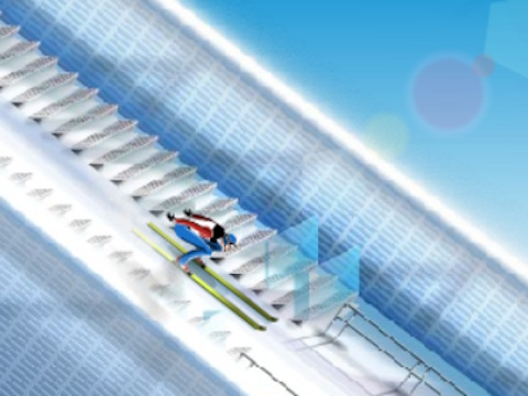 Gioco Holmenkollen: Salto con gli sci 2  in linea