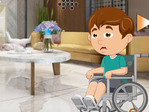 Gioco Aiuta il ragazzo con disabilità  in linea