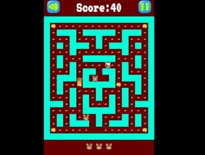 Gioco La frenesia del gatto e del topo  in linea