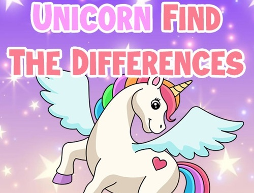 Gioco Unicorno Trova le differenze  in linea