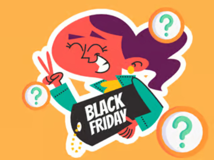 Gioco Quiz per bambini: curiosità sul Black Friday  in linea