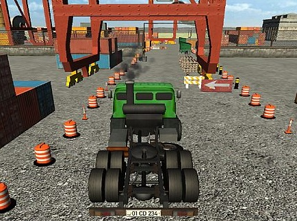Gioco Deriva e guida di camion pesanti  in linea