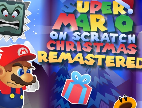 Gioco Super Mario su Scratch Natale rimasterizzato  in linea