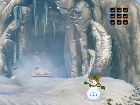 Gioco Aiuta il Babbo Natale congelato  in linea