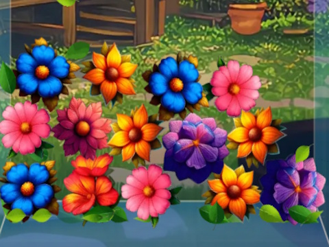 Gioco Fiori Unisci 2048  in linea