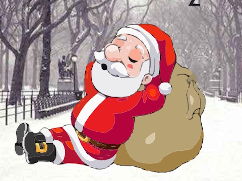 Gioco Sveglia il Babbo Natale addormentato  in linea