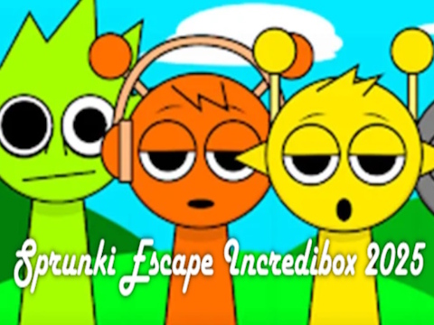Gioco Sprunki Fuga Incredibox 2025  in linea