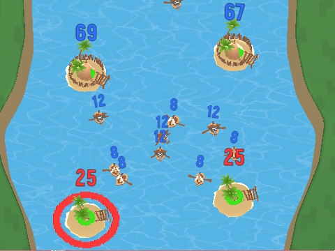 Gioco Battaglia per le isole  in linea