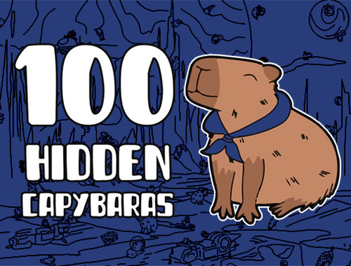 Gioco 100 capibara nascosti  in linea