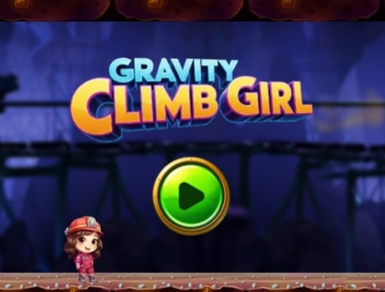 Gioco Ragazza dell'arrampicata per gravità  in linea