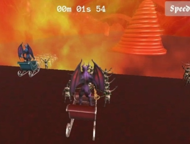 Gioco Corsa all'inferno  in linea