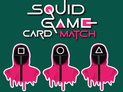 Gioco Partita di schede di memoria del gioco Squid  in linea