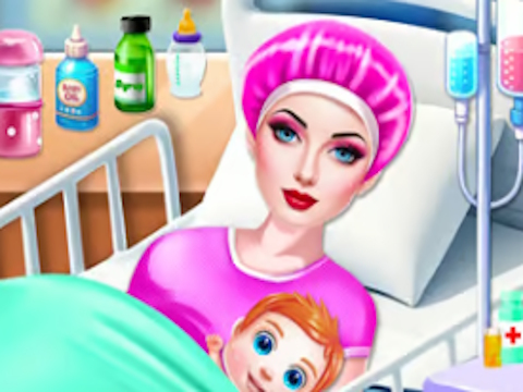 Gioco Cura del neonato mamma incinta  in linea