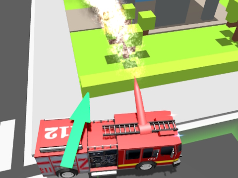 Gioco Guida di salvataggio del camion dei pompieri  in linea