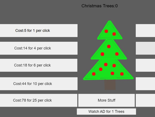 Gioco Cliccatore per albero di Natale  in linea