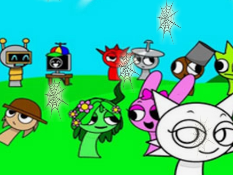 Gioco Sprunki spot incredibilebox  in linea