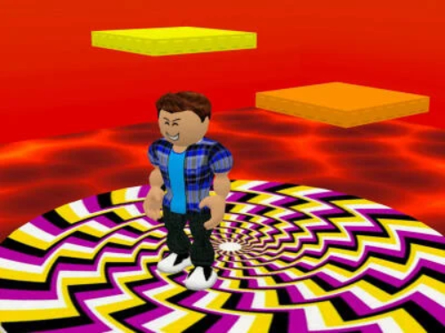 Gioco Roblox: lava di parkour in linea