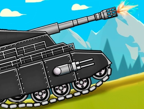 Gioco Furia dei carri armati: battaglia contro i boss 2D  in linea