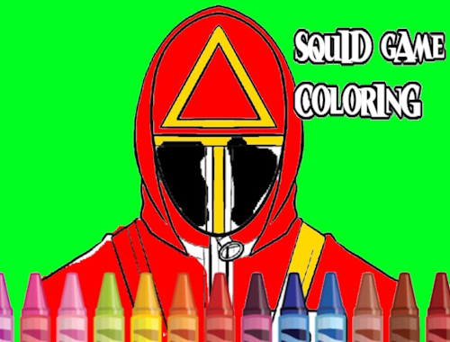 Gioco Gioco di calamari da colorare  in linea