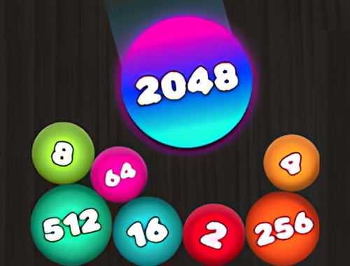 Gioco Puzzle 2048: collega le palline  in linea