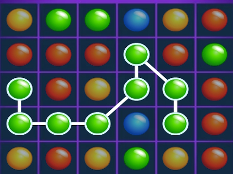 Gioco Collega le bolle  in linea