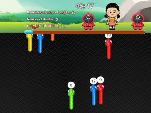Gioco Serpente avido colorato  in linea