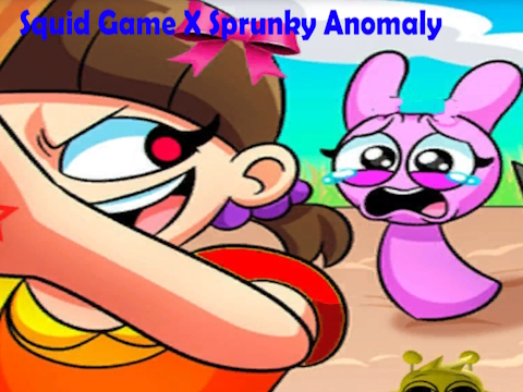 Gioco Gioco di calamari X Anomalia Sprunki  in linea