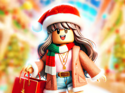 Gioco Puzzle: Roblox Christmas Mall  in linea