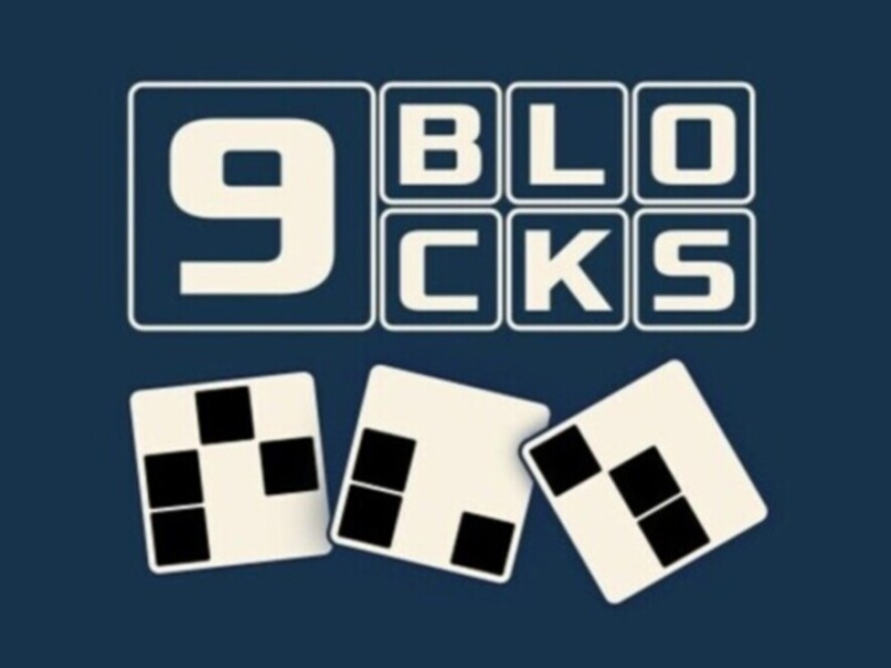 Gioco 9 blocchi  in linea