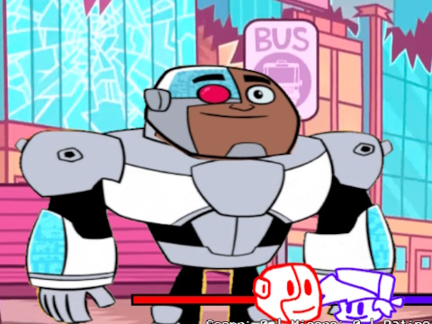 Gioco Friday Night Funkin' vs Cyborg: settimana intera  in linea