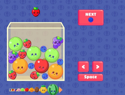 Gioco Fruit Merge in linea