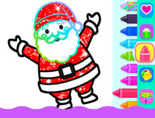 Gioco Disegno per bambini: Natale  in linea