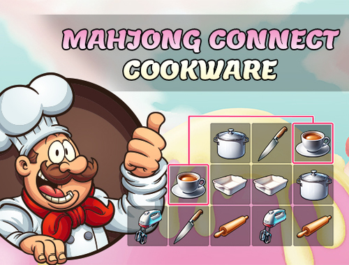 Gioco Mahjong Connect Cookware in linea