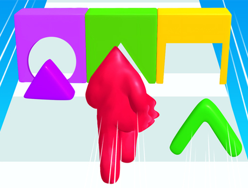 Gioco Forma trasforma le corse Blob  in linea