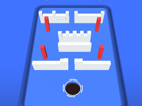 Gioco Hole 3D Color Block Game in linea