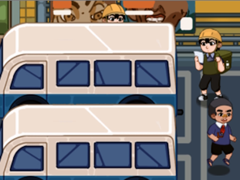 Gioco Marmellata di autobus del mart puzzle  in linea
