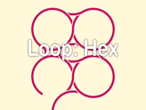 Gioco Loop: esagono  in linea