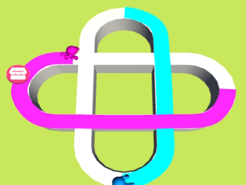 Gioco Paint Run 3D: colore  in linea