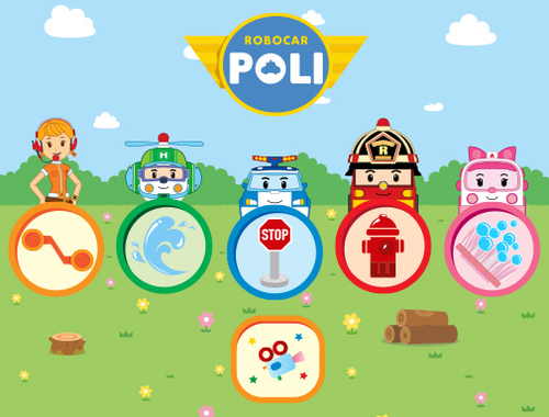 Gioco Robocar Poli  in linea