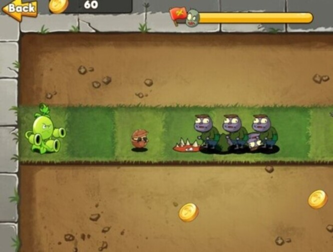 Gioco Piante mutanti vs zombi  in linea