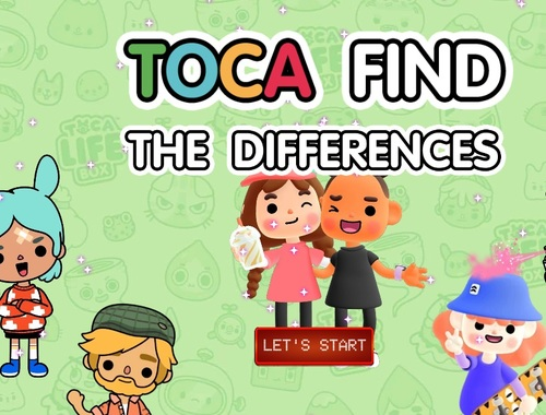 Gioco Toca trova le differenze  in linea
