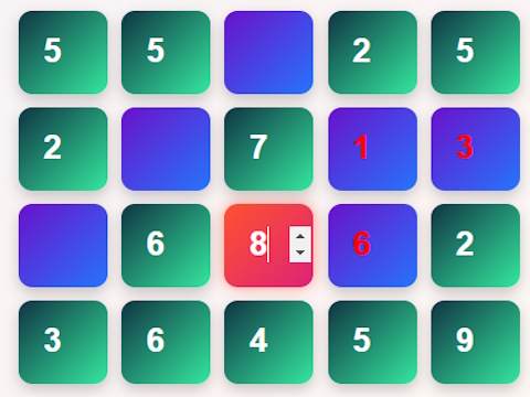 Gioco Sudoku moderno  in linea