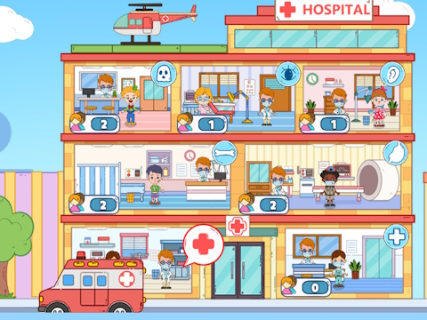 Gioco Toca Avatar: il mio ospedale  in linea