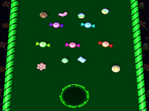 Gioco Buchi di caramelle  in linea