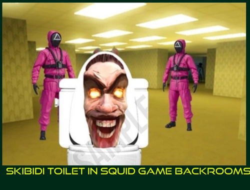 Gioco WC SKIBIDI in backroom di giochi di calamari  in linea