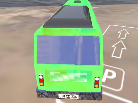 Gioco Allenamento di autobus per il parcheggio  in linea