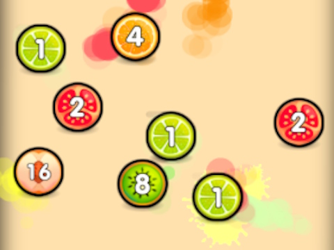 Gioco Unisci le palle sparatutto 2048 Connetti i frutti  in linea