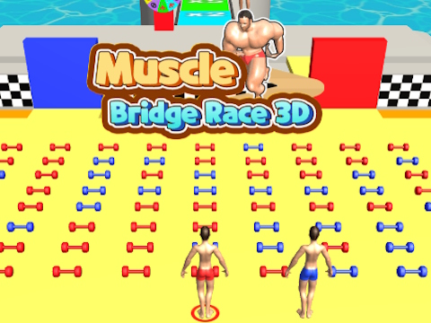 Gioco Muscle Bridge Race 3D in linea